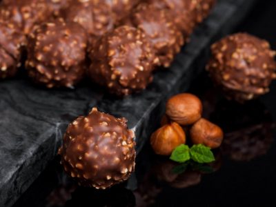 Hazelnut truffle